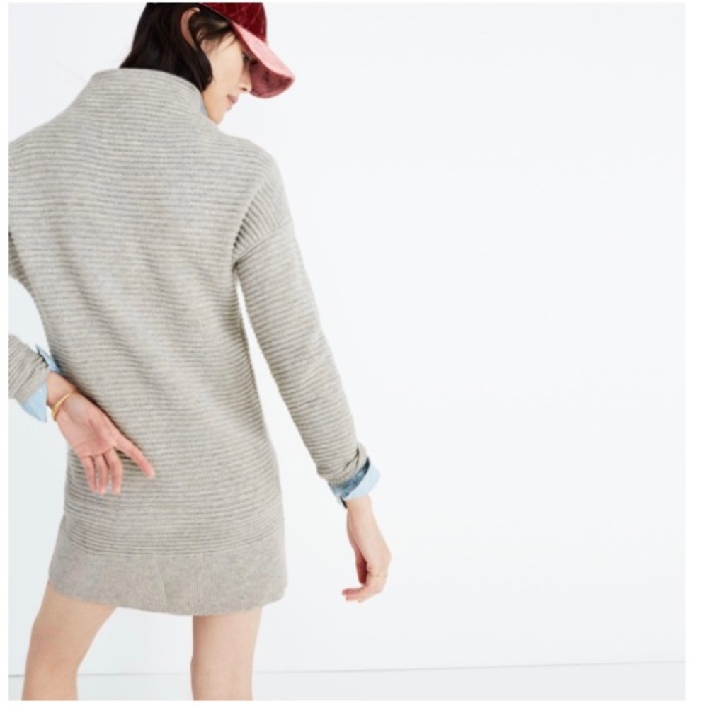 - SOLD - Madewell Skyscraper Sweater Dress Size M - Picture 4 of 12